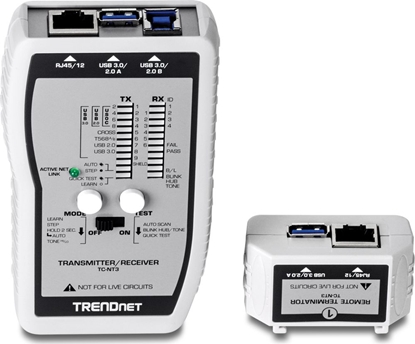 Изображение Trendnet Kabeltester mit Tasche VDV & USB bis zu 300m