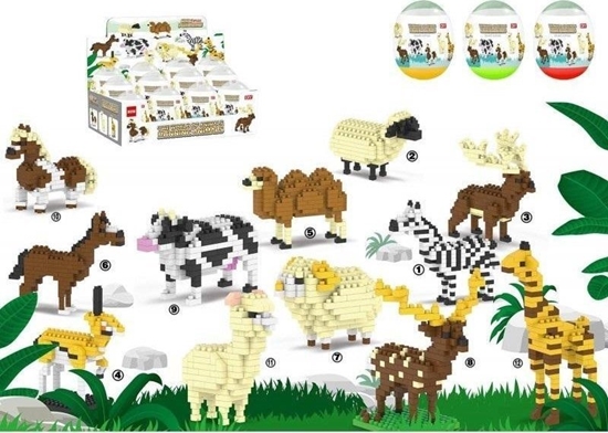 Picture of Trifox Mini klocki Zwierzta