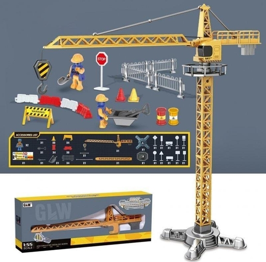 Picture of Trifox Zestaw budowlany z dwigiem