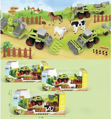 Attēls no Trifox Zestaw rolniczy z metalowym pojazdem