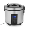 Picture of Tristar Digital Rice and Steam Cooker | RK-6138 | 900 W | 2.2 L | Number of programs 7 | Grey