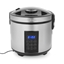 Picture of Tristar Digital Rice and Steam Cooker | RK-6138 | 900 W | 2.2 L | Number of programs 7 | Grey