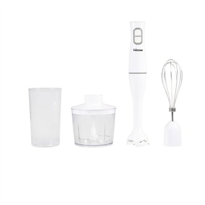 Изображение Tristar Hand blender set | MX-4851 | Hand Blender | 350 W | Number of speeds 2 | Turbo mode | Chopper | White