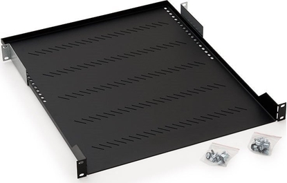 Picture of Triton Police s perforací 19", 1U/650mm, nosnost 40kg, erná