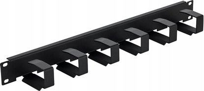 Picture of Triton TRITON 19" vyvazovací panel 1U, 6x vyvazovací háek 70x27 mm, erný