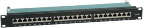 Picture of TRITON VALUE Patch panel kat. 6 (klasa E) 19, 24 P, ekranowany, czarny