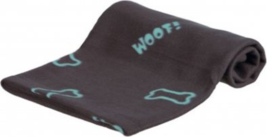 Изображение Trixie Kocyk "Barney",150x100 cm, ciemnoszary