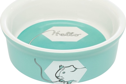 Изображение Trixie Miska, dla kawii domowej, ceramiczna, 240 ml/? 11 cm, z nadrukiem