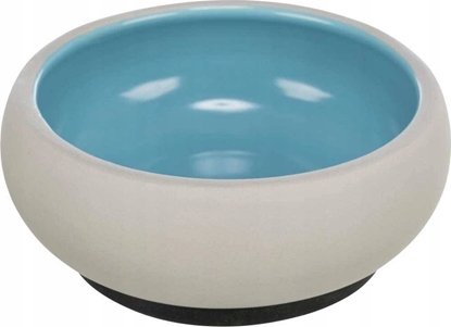 Picture of Trixie Miska, dla kota, ceramiczna, 0.6 l/o 14 cm, z gumow podstaw, róne kolory
