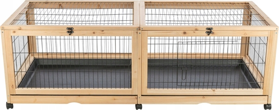 Picture of Trixie TRIXIE 62487, Farm, Guinea pig, Rabit, Wood, Metal, Wood, 1500 mm, 600 mm