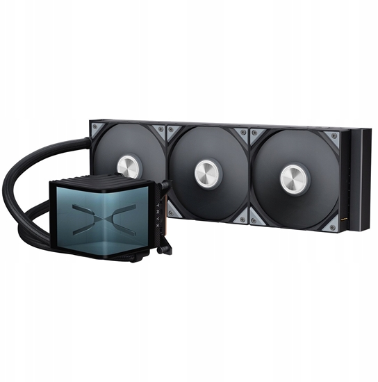 Изображение TRYX PANORAMA 360 AiO Wasserkühlung, 3D-AMOLED-Display - 360mm, schwarz