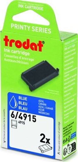 Picture of Trodat trodat Austauschkissen 2Stk blau 6/4915/SB