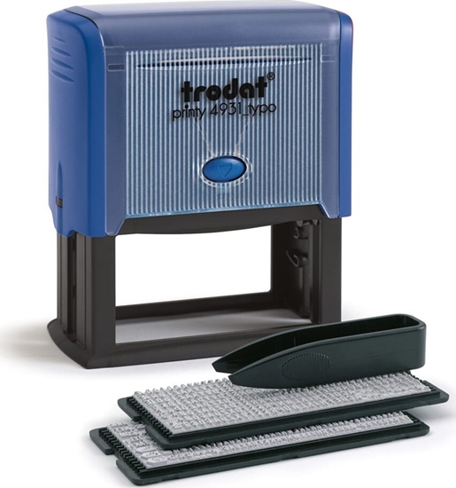 Picture of Trodat trodat Stempel Printy Typom/SB Himmelblau+Kissen schw 4931