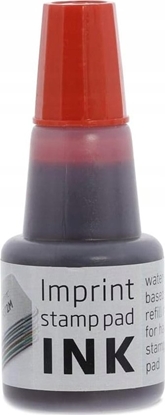 Attēls no Trodat trodat Stempelfarbe Imprint Wasserbasierend rot 24ML 7711