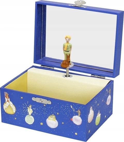 Picture of Trousselier Jewellery Music Box Little Prince, Blue, Night Glow