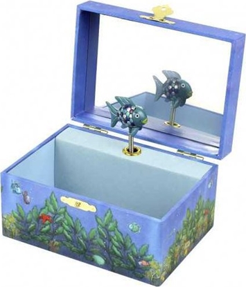 Attēls no Trousselier Jewellery Music Box Rainbow Fish, Night Glow