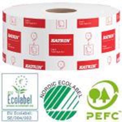 Picture of Tualetes papīrs Gigant M2,  340m,  2 slāņi balts KATRIN