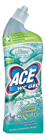 Picture of Tualetes tīrīšanas līdzeklis ACE Glitter Talco, 700 ml