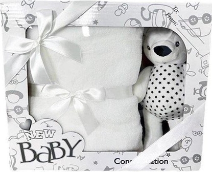 Изображение Tulilo Zestaw kocyk + grzechotka