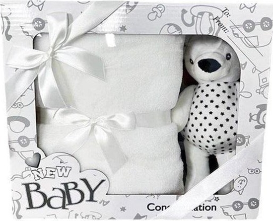 Изображение Tulilo Zestaw kocyk + grzechotka