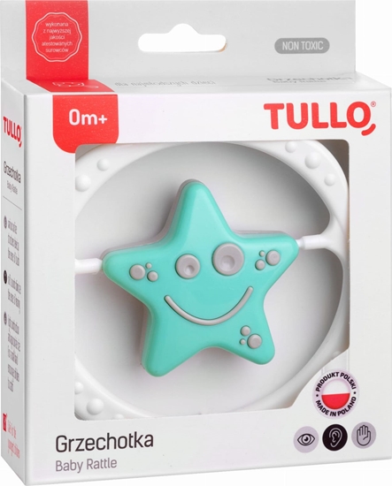 Picture of Tullo Grzechotka gwiazdka mitowo-szara 171 Tullo