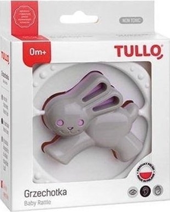 Attēls no Tullo Grzechotka Zajc szaro-róowy 167 TULLO