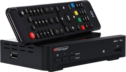Picture of Tuner TV Opticum Tuner DVB-T2 HBBTV T-BOX Opticum HEVC