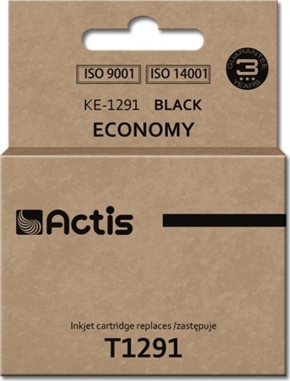 Picture of Tusz Actis Tusz ACTIS KE-1291 (zamiennik Epson T1291 Standard 18 ml czarny)