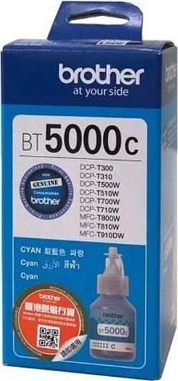 Picture of Tusz Brother Oryginalny ink / tusz BT-5000C, cyan, 5000s, Brother DCP T300, DCP T500W, DCP T700W