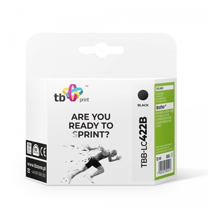 Изображение Tusz do Brother MFC-J5340DW TBB-LC422B 100% nowy czarny