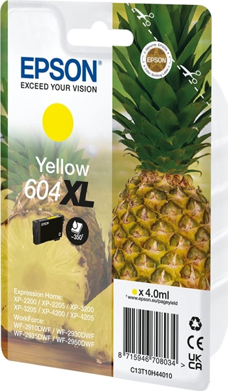 Picture of EPSON 1LB Singlepack Yellow 604XL w/s