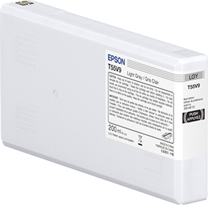 Изображение Tusz Epson Oryginalny Wkad Atramentowy Epson T55W9 Szary