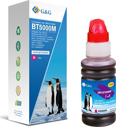 Picture of Tusz G&G G&G kompatybilny ink / tusz z BT-5000M, NPR-BT5000M, magenta, 5000s
