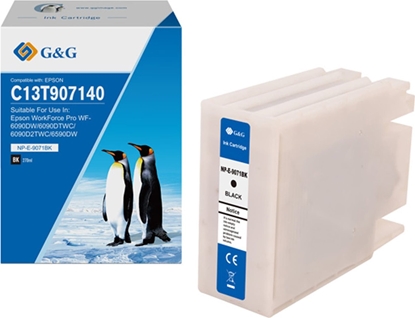 Attēls no Tusz G&G G&G kompatybilny ink / tusz z C13T907140, NP-E-9071BK, black