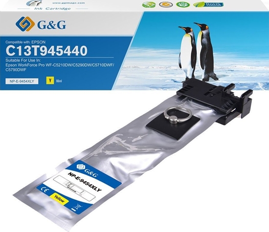 Picture of Tusz G&G G&G kompatybilny ink / tusz z C13T945440, NP-E-9454Y, yellow, 5000s