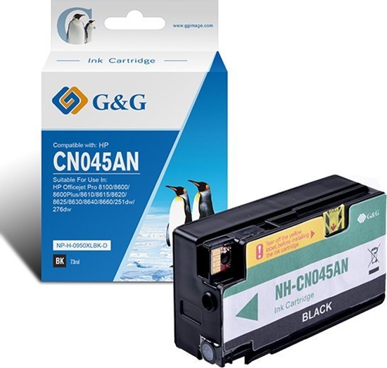 Picture of Tusz G&G kompatybilny z CN045AE, NP-H-0950XLBK, black, 2300s