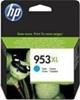 Picture of Tusz HP HP 953XL - 20 ml - Height productivity - Cyan - Original - Ink cartridge - for Officejet Pro 7720, 7730, 7740, 8218, 8710, 8715, 8720, 8725, 8730, 8740, 8745