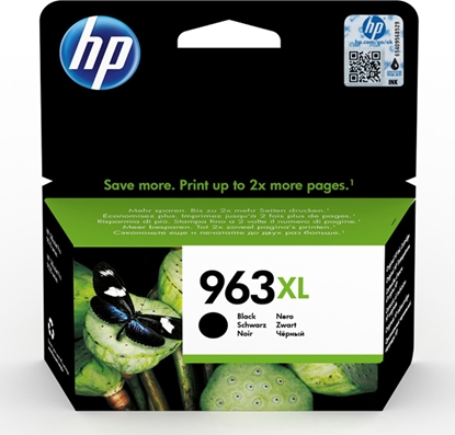 Изображение Tusz HP HP oryginalny ink / tusz 3JA30AE#301, HP 963XL, black, blistr, 2000s, 48ml, high capacity, HP Officejet Pro 9012, 9014, 9015, 9016