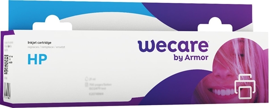 Изображение Tusz OWA Armor WECARE ARMOR cartridge pro HP Officejet Pro 6960, 6961, 6962, 6963, 6964 (3HZ51AE), erná/black+1C+1M+1Y/HC, 1x30/3x12ml