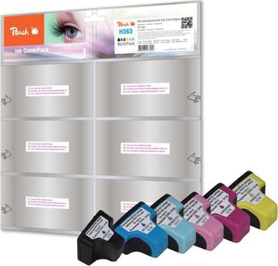 Picture of Tusz Peach Patrone Peach SparPack HP NR.36 bk,2xc,2xm,y Comp. - PI300-507