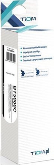 Изображение Tusz Tiom Tusz Tiom do Brother 5000CN | BT5000C | 50ml | cyan