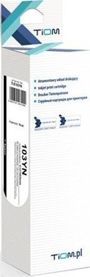 Picture of Tusz Tiom Tusz Tiom do Epson 103YN | C13T00S44A | 70ml | yellow