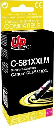 Attēls no Tusz UPrint UPrint kompatybilny ink / tusz z CLI-581M XXL, magenta, 11,7ml, C-581XXLM, very high capacity, dla Canon PIXMA TR7550, TR8550, TS6