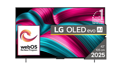 Attēls no TV Set|LG|42"|OLED/4K/Smart|3840x2160|Wireless LAN|Bluetooth|webOS|Black|OLED42C51LA