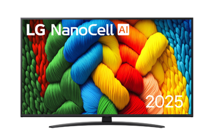 Attēls no TV Set|LG|50"|4K/Smart|3840x2160|Wireless LAN|Bluetooth|webOS|Black|50NANO81A3A