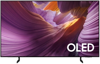 Attēls no TV Set|SAMSUNG|55"|OLED/4K/Smart|3840x2160|Wireless LAN|Bluetooth|Tizen|Black|QE55S85FAUXXH