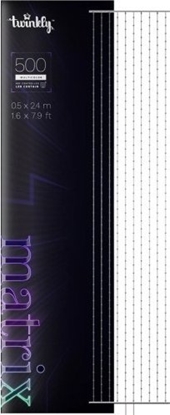 Picture of Dekoracja witeczna Twinkly Twinkly Matrix kurtyna wietlna 500 RGB 05 x 2.4 m