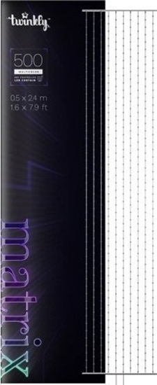 Picture of Dekoracja witeczna Twinkly Twinkly Matrix kurtyna wietlna 500 RGB 05 x 2.4 m