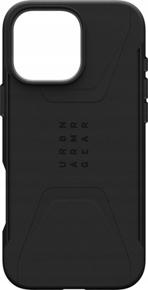 Picture of UAG UAG Civilian Magsafe - obudowa ochronna do iPhone 16 Pro Max kompatybilna z MagSafe (black)