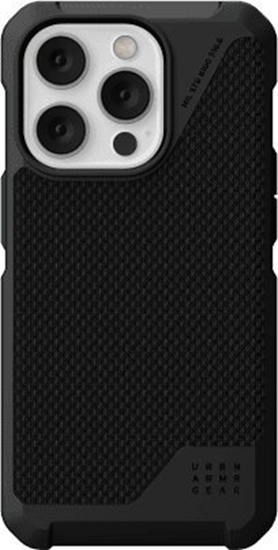 Изображение UAG UAG Metropolis LT - obudowa ochronna do iPhone 14 Pro kompatybilna z MagSafe (kevlar-black)
